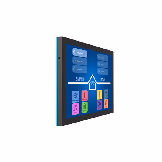Smart Home Automation Tablet Control Display Touch Screen Wall Mount Panel Poe Tablet Wall Mount with Power Android Tablet PC Customized
