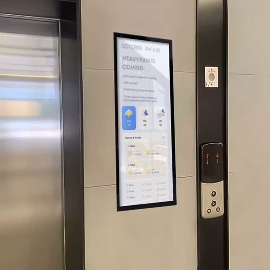 28 Inch Ultra-Wide Stretched LCD Touch Monitor Display