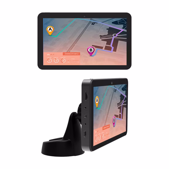 OEM 7 8 10 Inch Android Car Tablet 4G T618 Mt8768 AC WiFi GPS Navigation Truck GPS Navigation Tablet PC